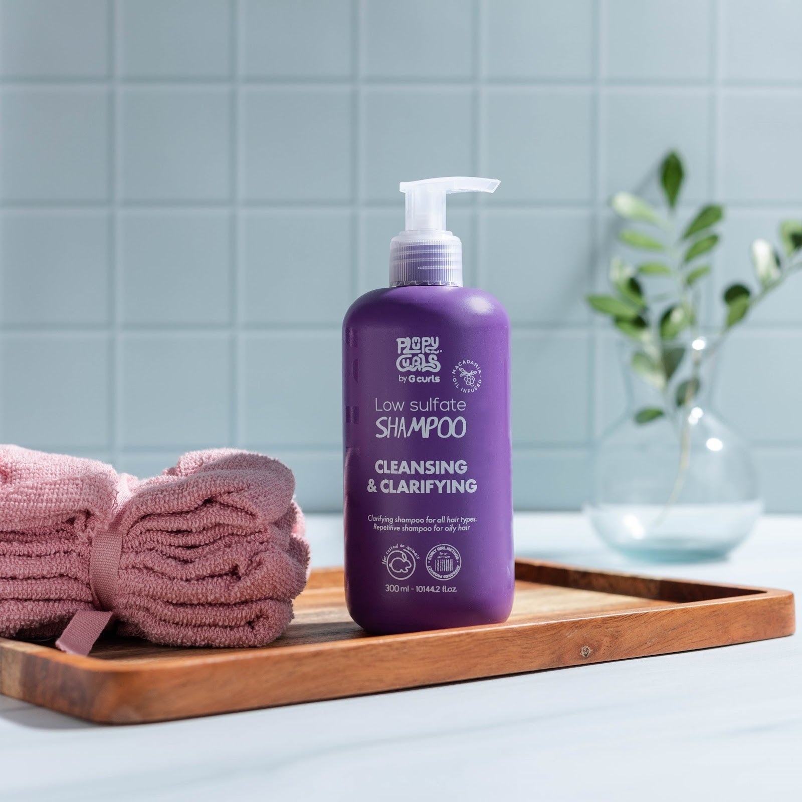 Plumpy curls Low sulphate shampoo