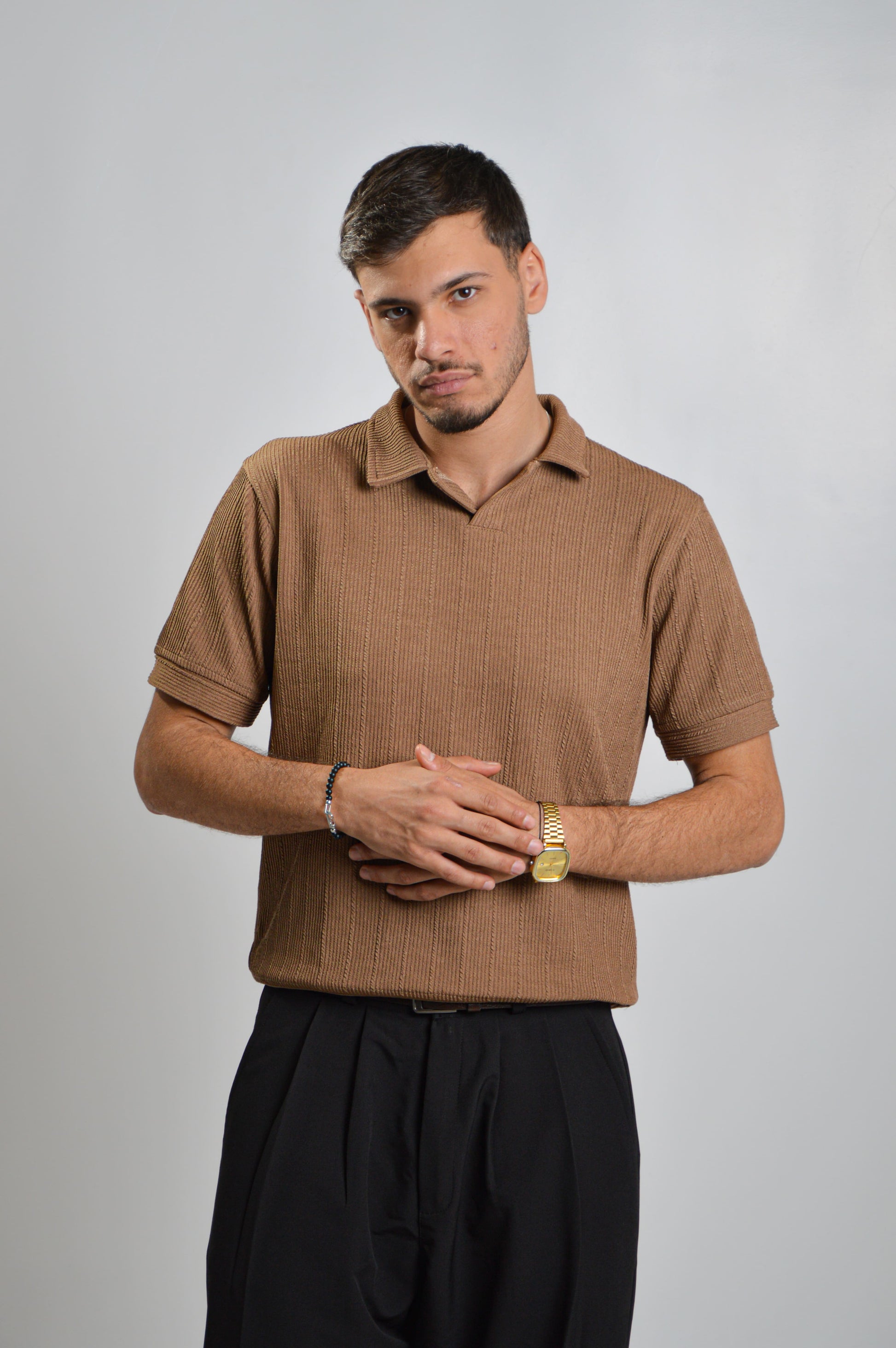 Brown oldmoney polo