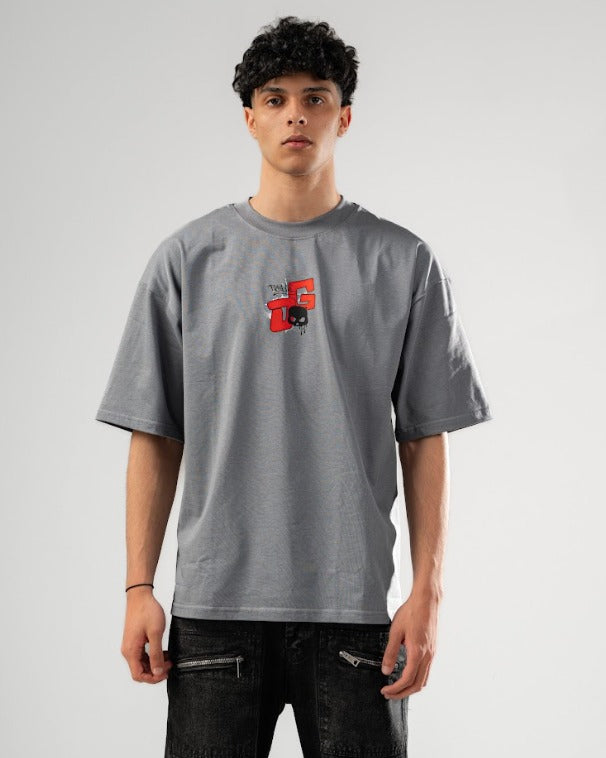 Break the rules iron oversized T-shirt