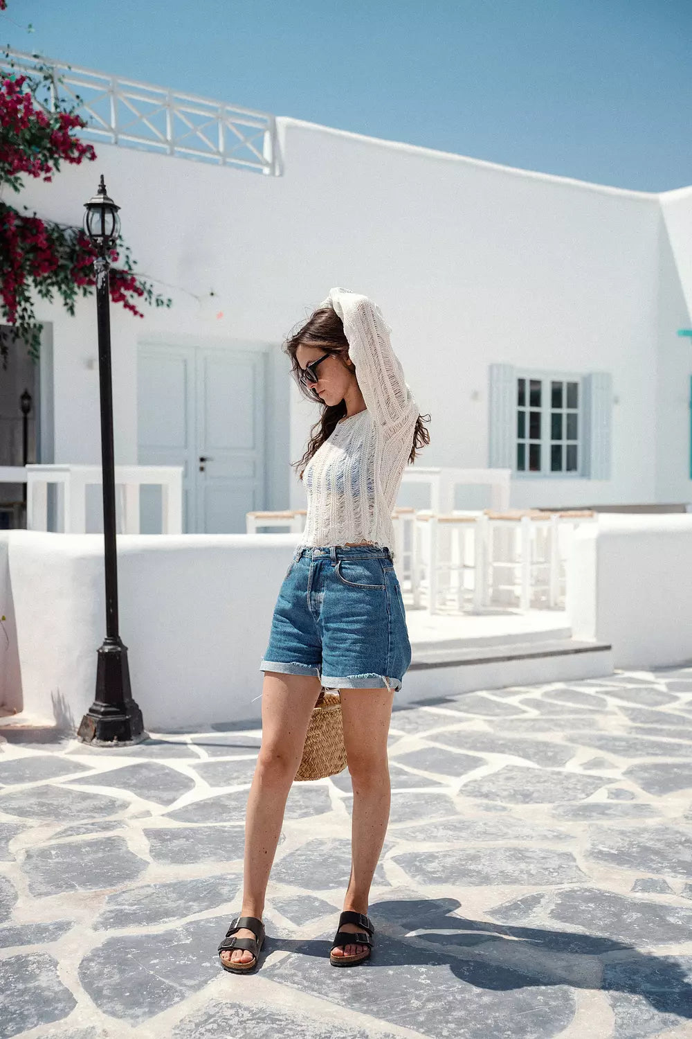 Beige Golden Threads Knit Top (V2)
