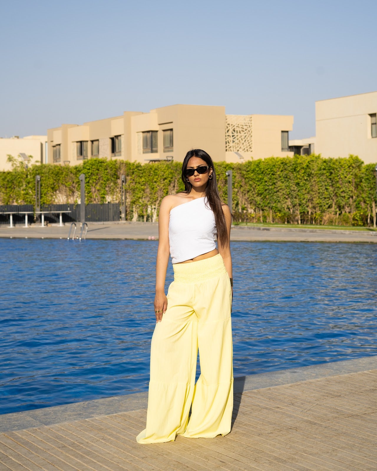 Butter yellow Boho pants