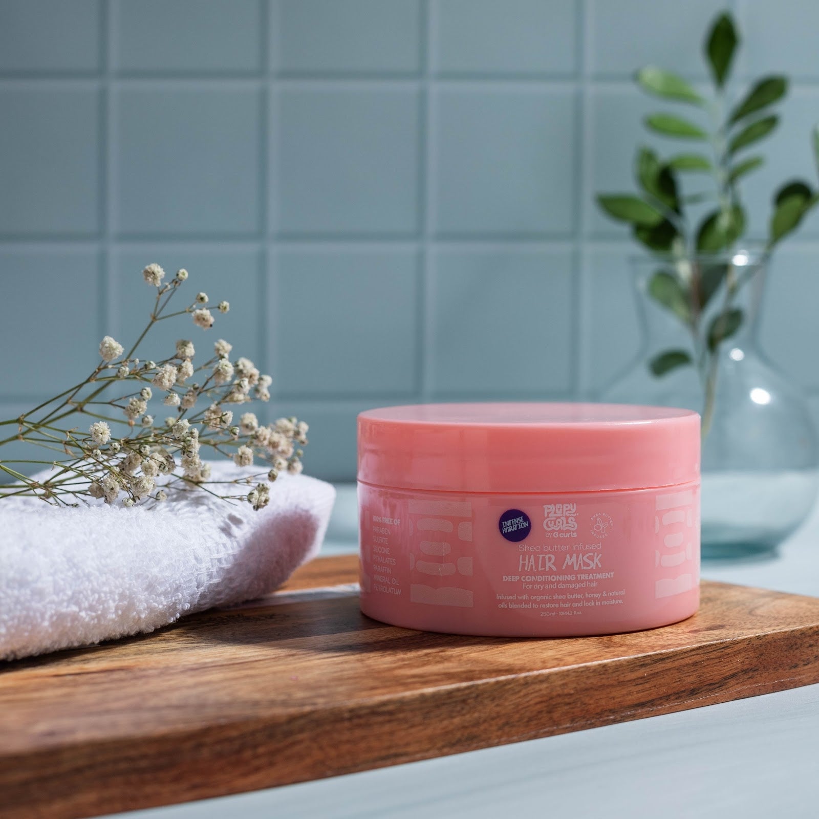 Plumpy curls shea butter infused Hair mask